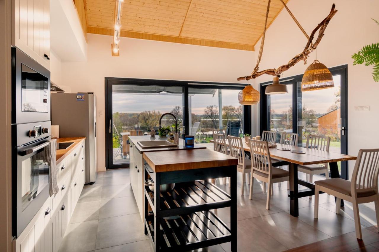 Houses With A View#Sauna#Jaccuzi Gozdowice Exterior foto